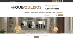 Desktop Screenshot of masqueazulejos.com